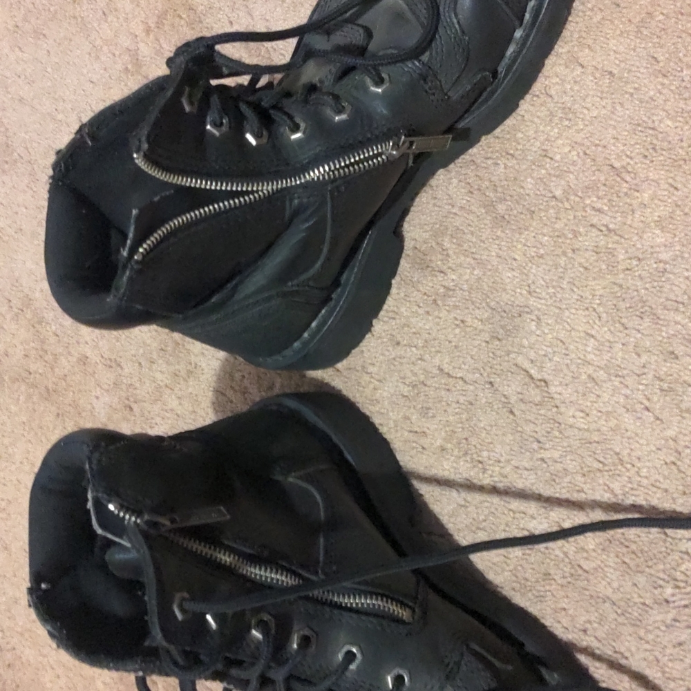 HarleyDavidson Used Mens Riding Boots Size 10 Gem